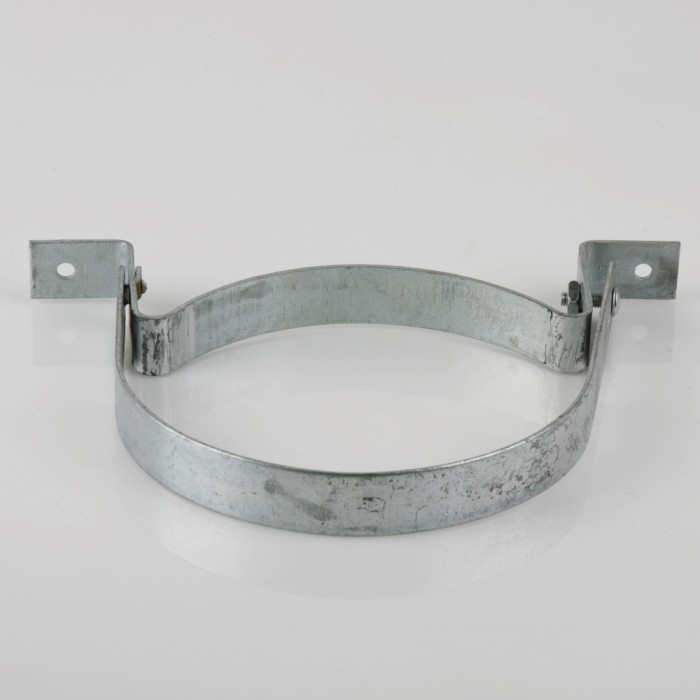 160mm Industrial Downpipe Clip Galvanised