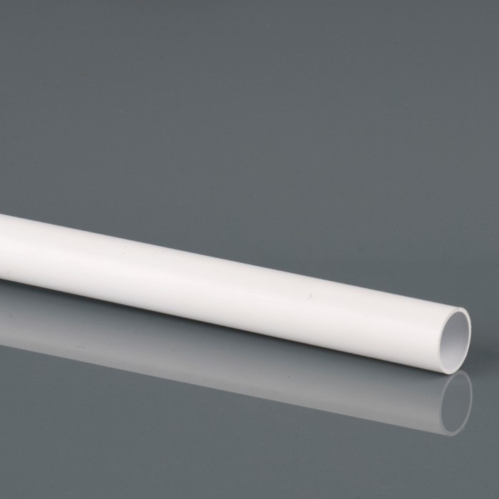21.5mm Overflow Pipe x 3m White
