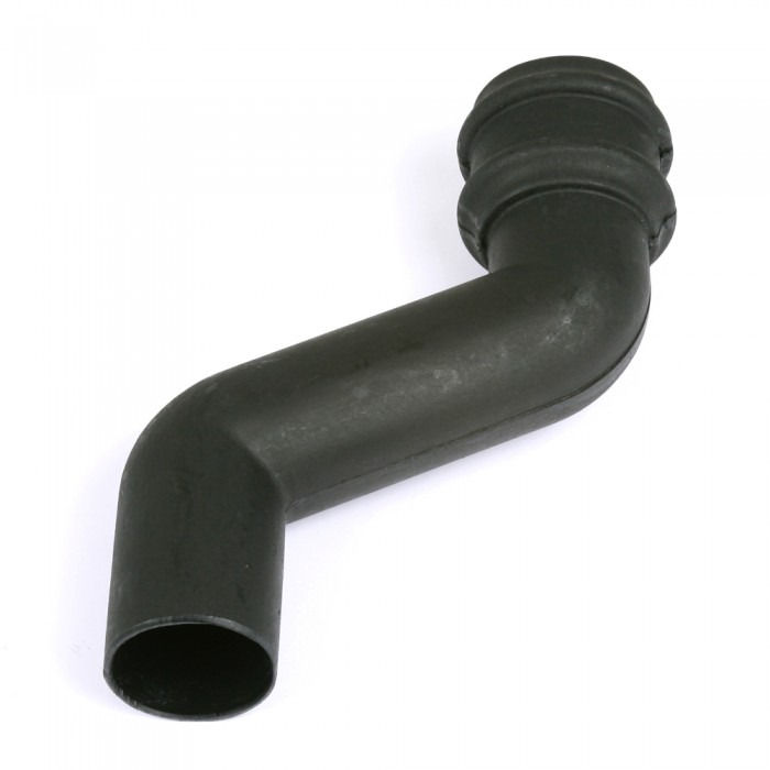 105mm Round Cast Iron Style Downpipe 150mm Offset Bend