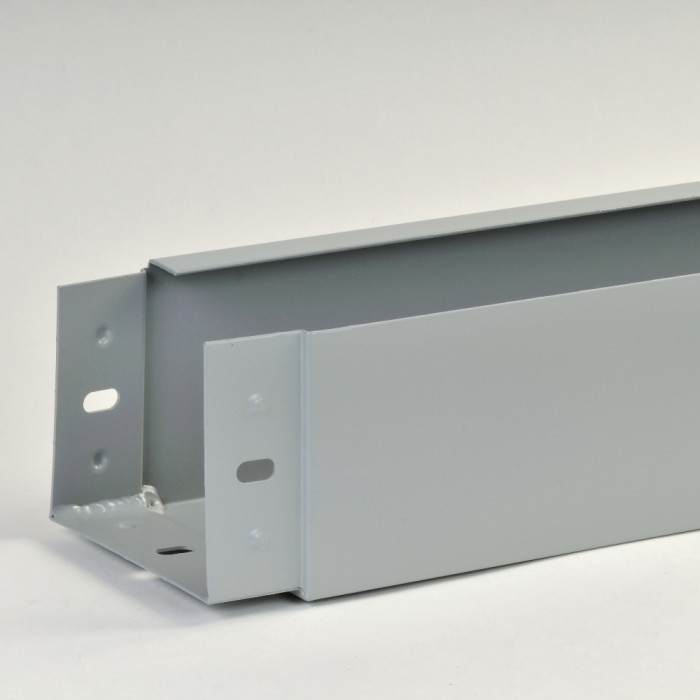 200mm x 150mm Pressed Aluminium Joggle Joint Box Gutter x 0.5m 86BG0.5S