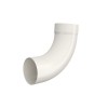 Lindab 100mm Steel Downpipe Bend 85 Degrees (