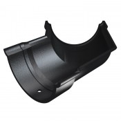 4.5 inch (115mm) beaded half round cast iron gutter angle 135 degrees