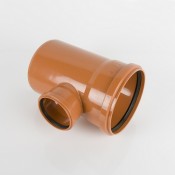 200mm x 110mm double socket sewer branch 90 degrees b20118