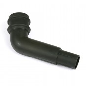 68mm round cast iron style pvcu downpipe spigot offset bend 112.5 degrees br209ci