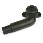 68mm round cast iron style pvcu left hand downpipe bend 112.5 degrees br221lci