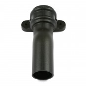 68mm round cast iron style pvcu adjustable downpipe plinth offset br213lci
