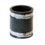 flexseal 90mm to 80mm pvc plumbing straight coupling 090-090