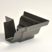 150mm moulded no 46 ogee cast aluminium gutter angle internal 90 degrees