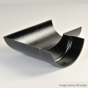 150mm half round cast aluminium gutter angle internal 135 degrees