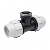 mdpe water pipe tee with female thread 7140