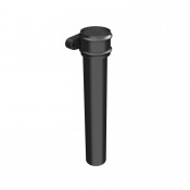 4 inch (100mm) round cast iron downpipe x 1.83m eared