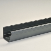 150mm vintage ogee aluminium snap fit gutter x 0.5m
